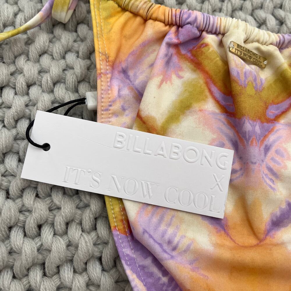 Billabong X IT'S NOW COOL• SOLEADO BELLS TIE-SIDE BIKINI BOTTOM - Picture 16 of 17